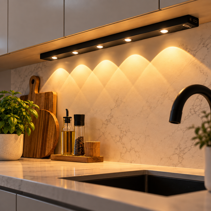Luz LED Recargable con Sensor de Movimiento